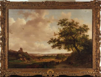 View on the Meuse, Holland, 1859
