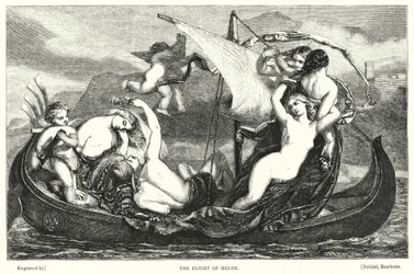 The Flight of Helen (engraving)