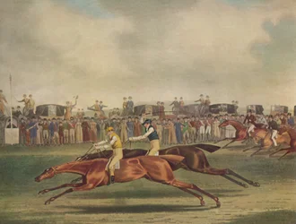 Sir Joshua Beating Filho Da Puta at Newmarket, c1816, 1929