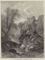 Welsh River Scenery