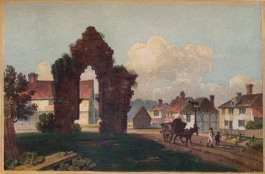Remains of an Ancient Chapel, Milkhouse Street, Near Cranbrook, Kent