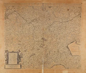 Central-Northern Europe and Northern Italy Map