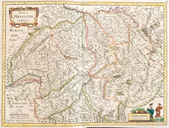 Map of Switzerland