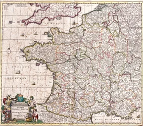 Map of the Kingdom of France