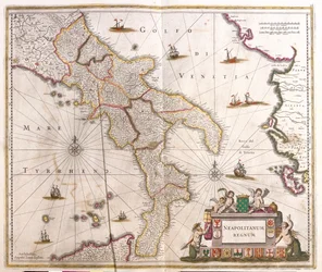 Molise, Campania, Calabria, Basilicata, Apulia, Italy