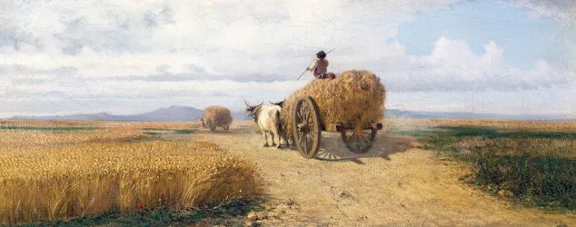 Wheatfield, circa 1868, by Federico Rossano