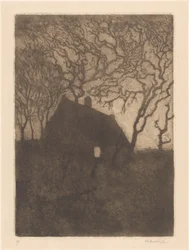 House at Evening