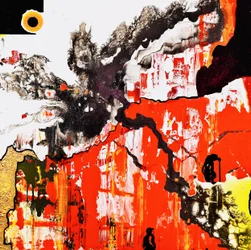 Bold Orange Abstract