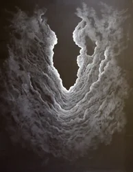 Swirling Cloud Tunnel