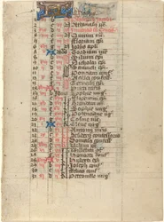 Page from a Book of Hours