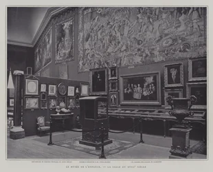 18th Century room in the Museum of Childhood in the Petit Palais, Paris