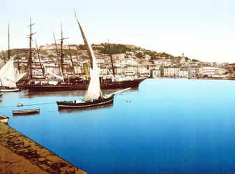 A View of Cette Harbour, France, 1890-1900
