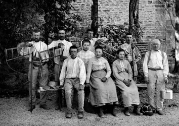 Agricultural Workers and Their Tools