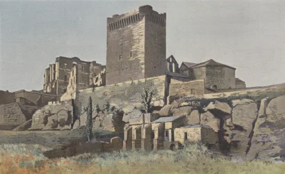 Arles, Montmajour Abbey, South View