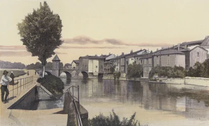 Bar-le-Duc, Notre-Dame Bridge on the Ornain