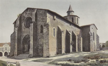Bussieres-Badil, Church, Southwest View