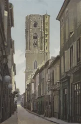 Carcassonne Lower Town, Saint-Vincent Church, Bell Tower