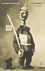 Caricature of Kaiser Wilhelm II of Germany