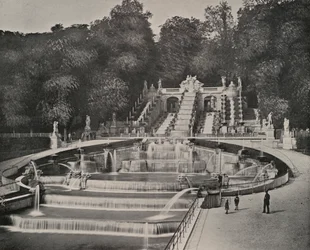 Cascade in the Park of St Cloud