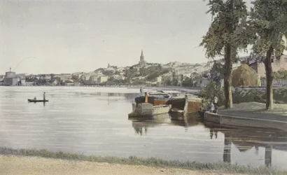 Castelnaudary, General View from the Grand Basin