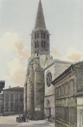 Caussade, Church, West Facade