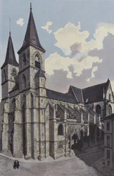 Chaumont, Saint-Jean-Baptiste Church, Southwest View