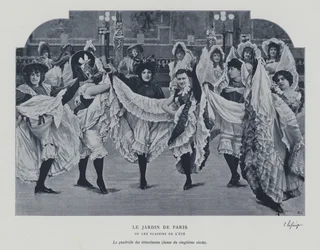 Dancers at the Jardin de Paris