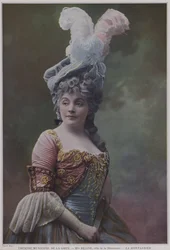 Gabrielle Rejane in the title role in La Montansier