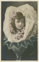 Girl in a Flower
