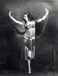 Ida Rubinstein in the role of Salome