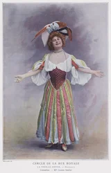 Jeanne Saulier as Colombine in The Old Review