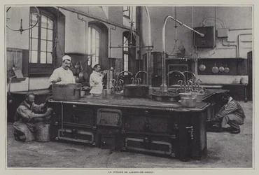 Kitchen of the Lycee Janson-de-Sailly, Paris