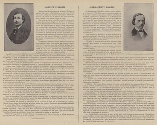 The Commune of Paris, Auguste Vermorel, Jean-Baptiste Milliere