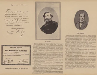 La Commune de Paris, Fac-simile D
