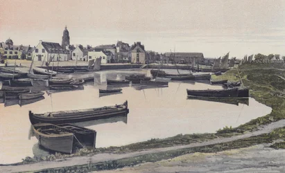 Le Croisic, The Port and the Basin of Trait