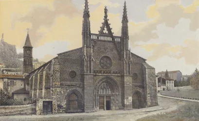 Le Puy, Saint-Laurent Church, NW View