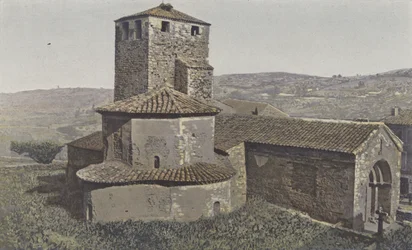 Le Teil, Melas Church, NW View