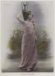 Mademoiselle Dehelly as Leda in The Swan