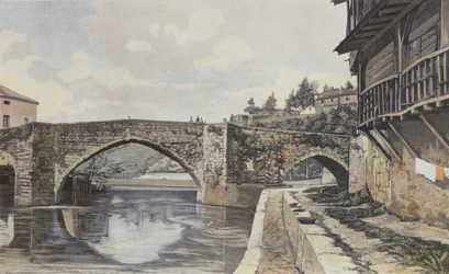 Nerac, Bridge over the Baise