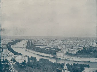 Panorama of Paris, from the Trocadero