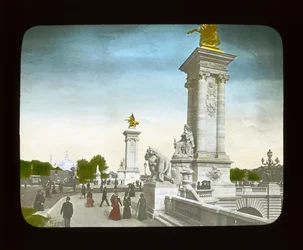 Paris Exposition: Pont Alexandre III, 1900