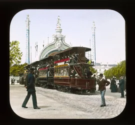 Paris Exposition: Main Entrance Gate, 1900