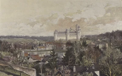 Pierrefonds, General View from the Rock