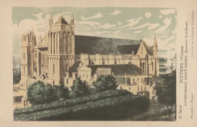 Poitiers, Vienne, Cathédrale Saint-Pierre