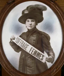 Portrait of Hubertine Auclerc