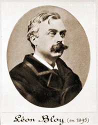Portrait of Léon Bloy (1846 - 1917), French Writer. 1895