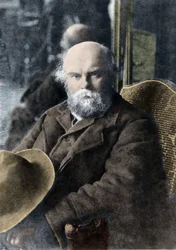 Portrait of the Poet Paul Verlaine (1844-1896)