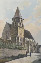 Premery, Church, Southwest View