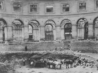 Reconstruction of the Halle au Blé, Paris