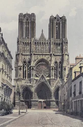 Reims, Cathedral, West Facade